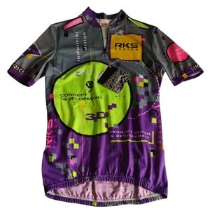 Aussie Cycling Jersey Mens Medium Vintage RKS Design DRYICE